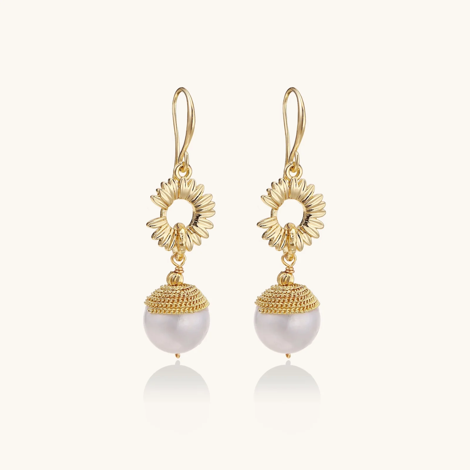 Sunburst Pearl Dangles - Image 4