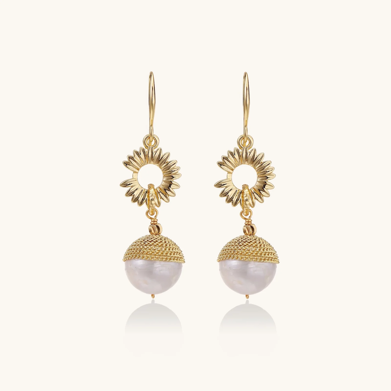 Sunburst Pearl Dangles - Image 5