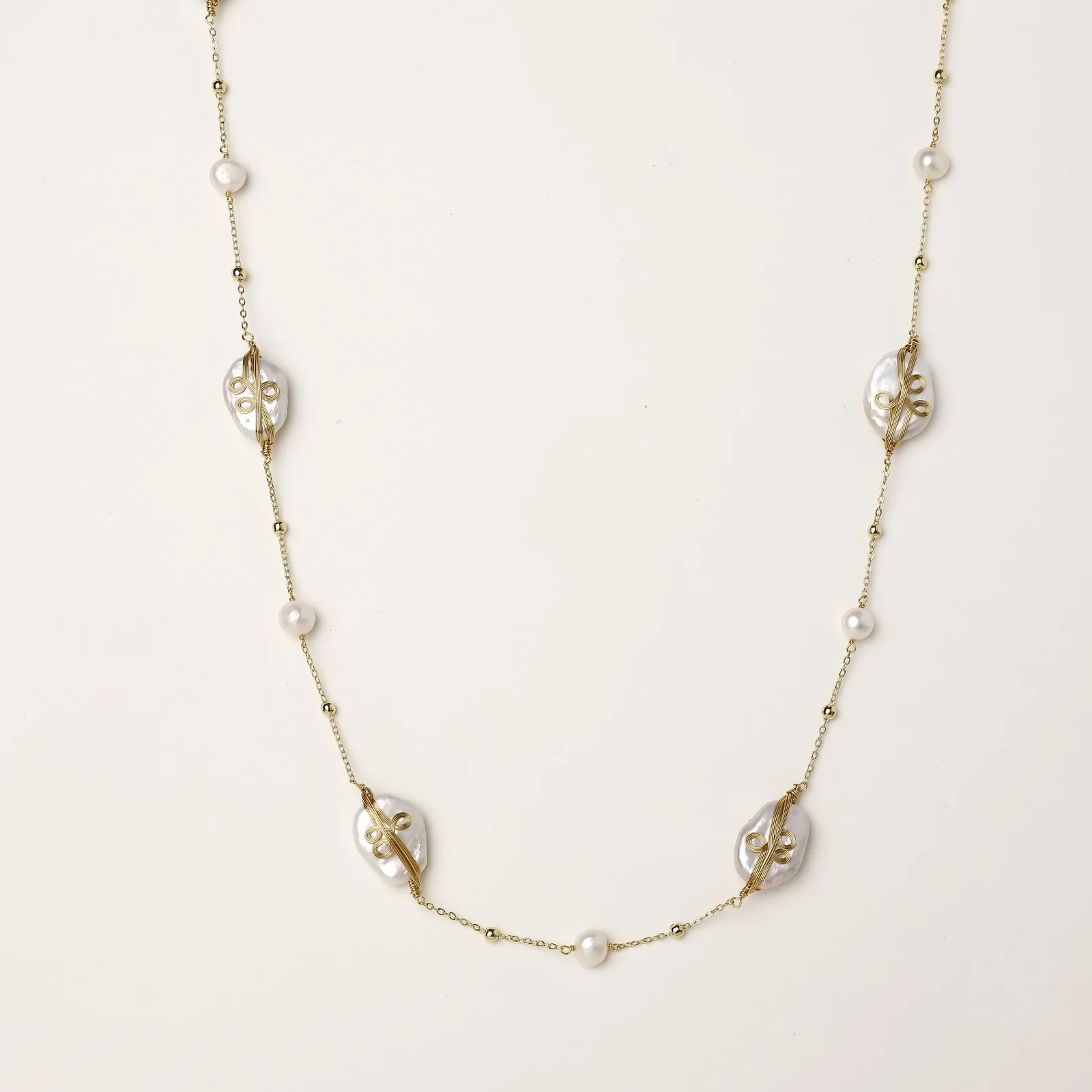 Baroque Pearl Necklace