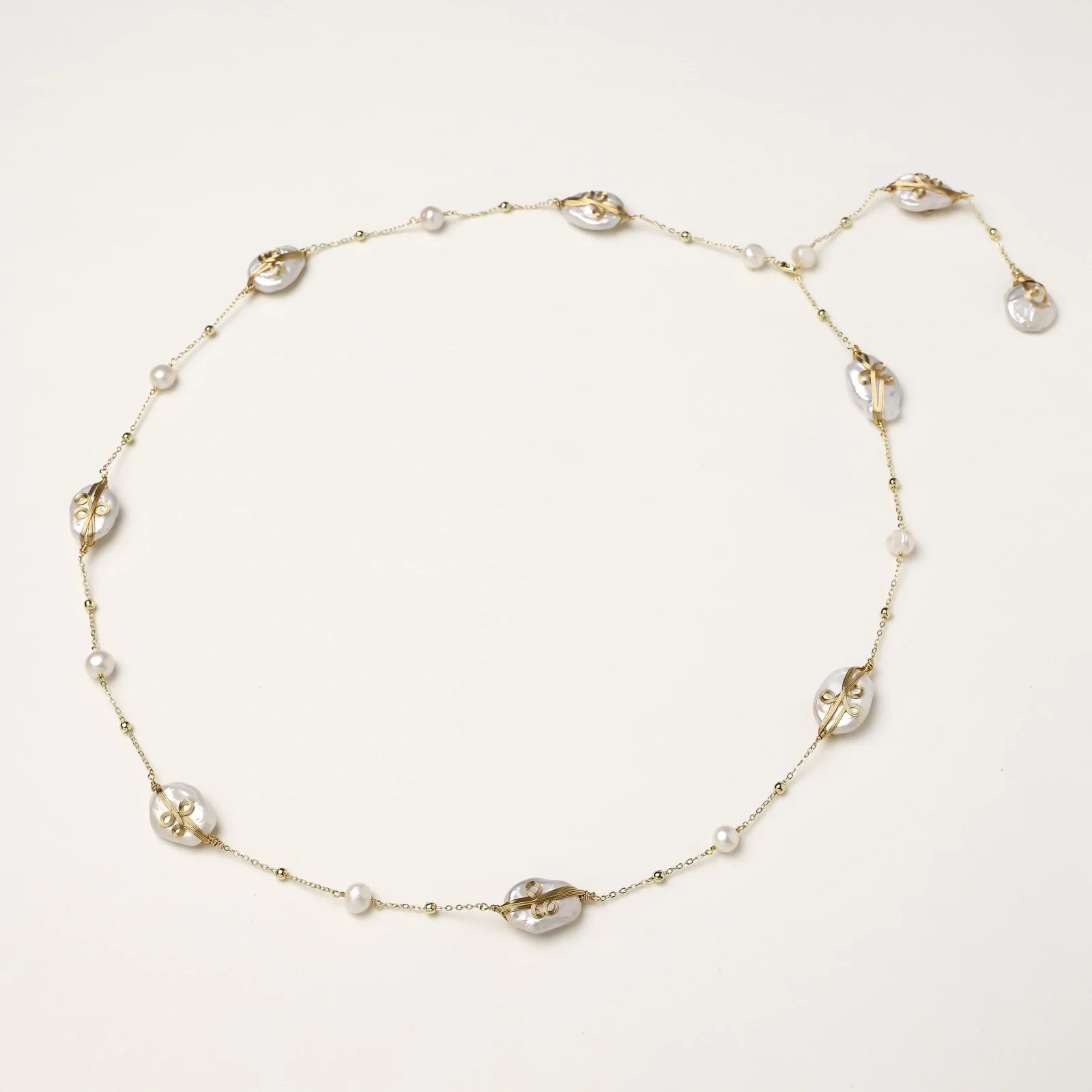 Baroque Pearl Necklace - Image 2