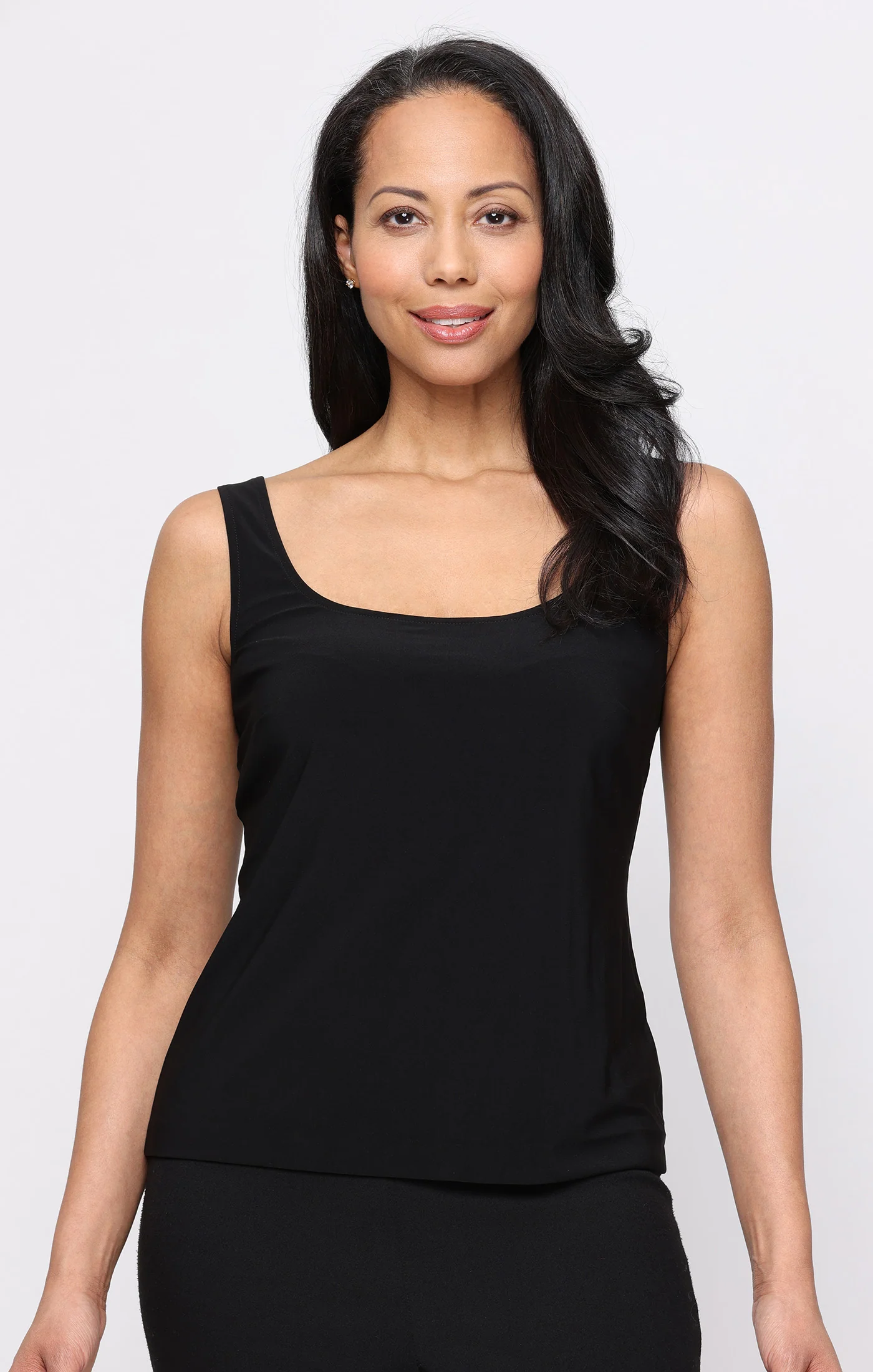 Plus 3/4 Sleeve Jacquard Elongated Twinset - Image 2