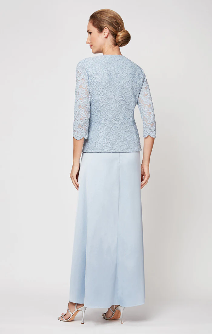Bethany Glitter Lace Jacket Dress - Image 20