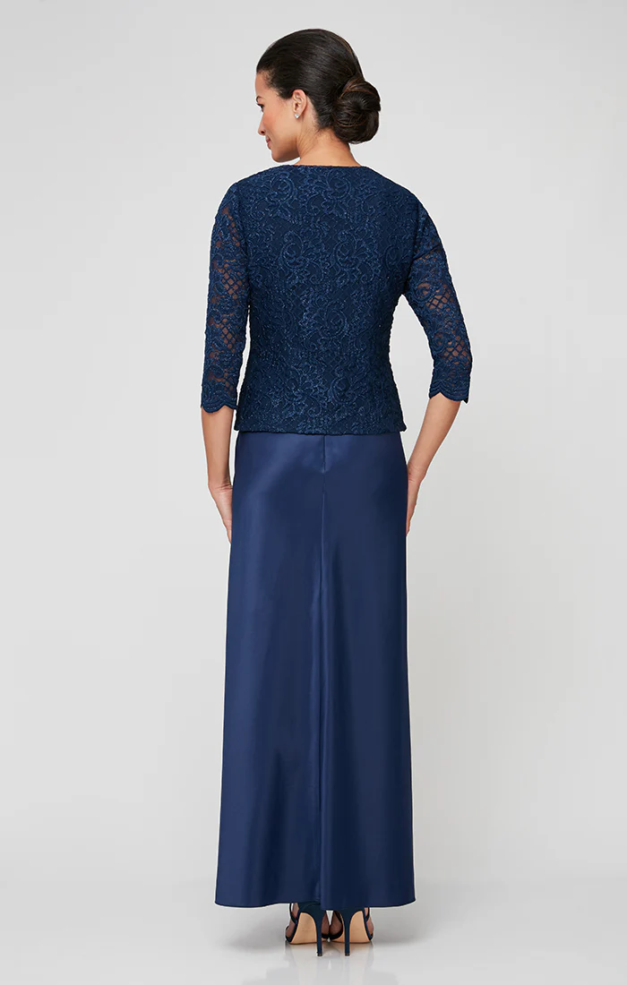 Bethany Glitter Lace Jacket Dress - Image 24