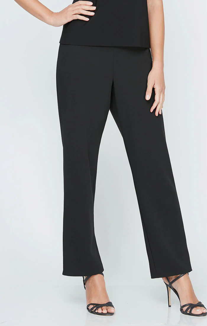 Stretch Crepe Slim-Leg Pant - Image 3