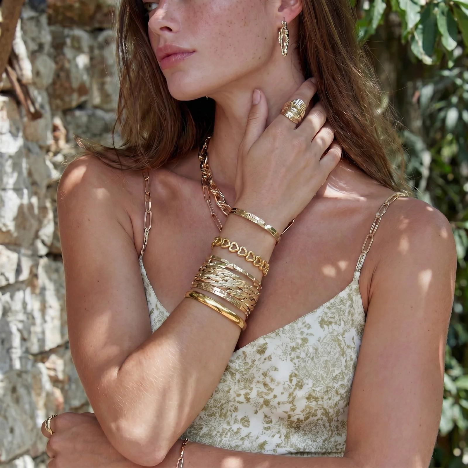 Bold Hinge Bangle - Image 3