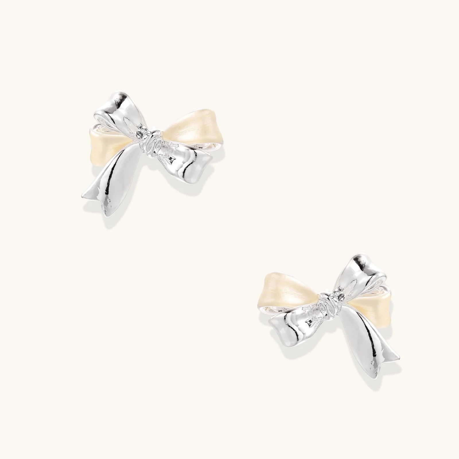 Pearl Bow Studs