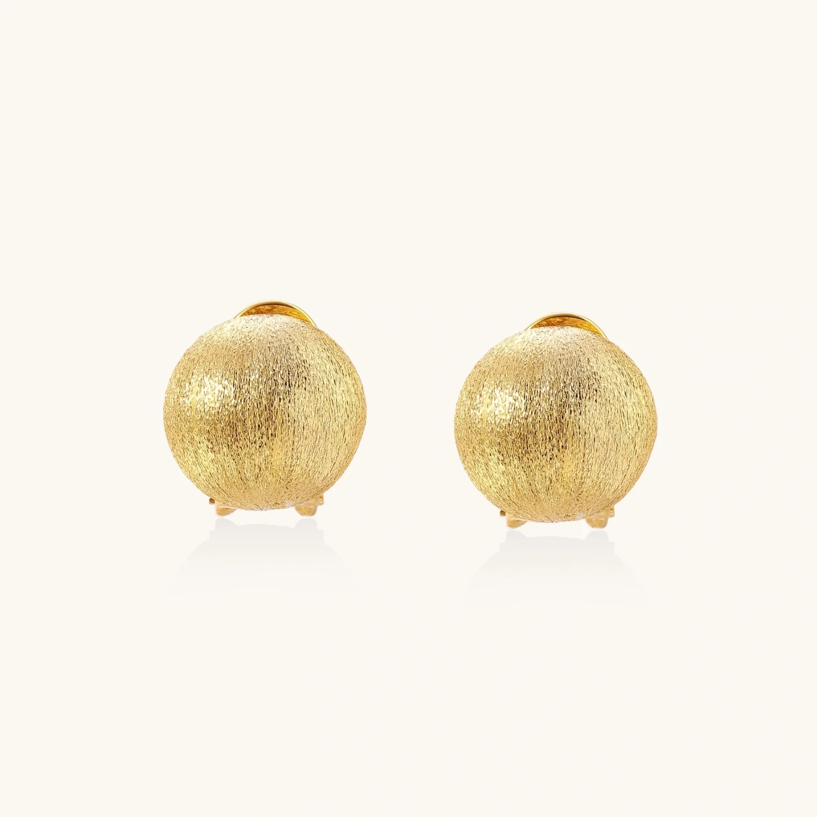 Brushed Gold Dome Clips - Image 6