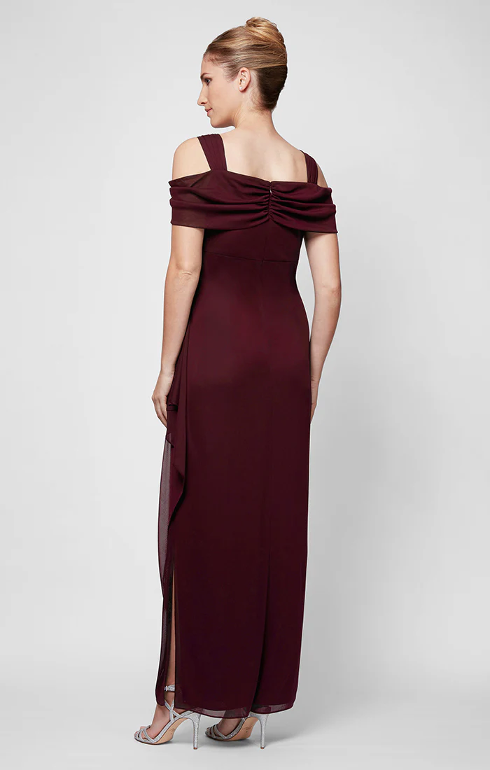 Camille Cowl Neck Gown - Image 4