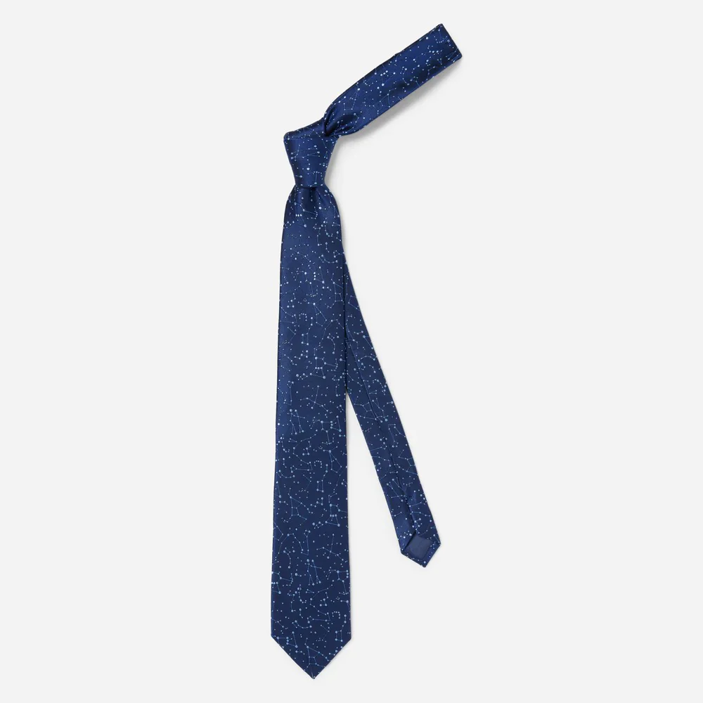 Constellation Space Navy Tie - Image 2