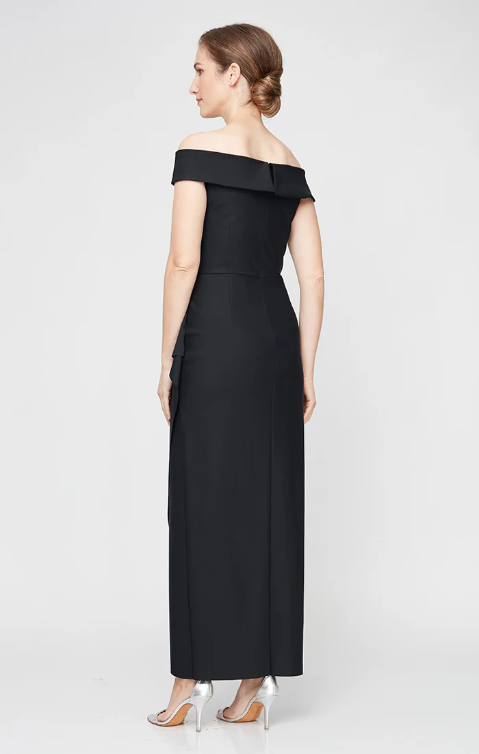 Dana Off-the-Shoulder Contour Dress - Image 5