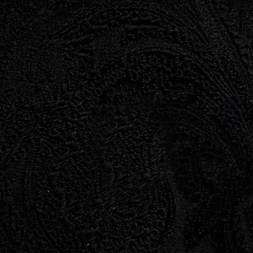 Designer Paisley Black Tie - Image 3