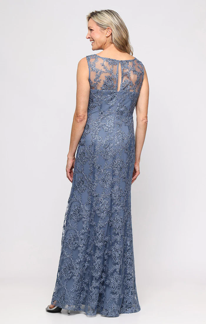 Regular - Embroidered Tulle Gown - Image 4