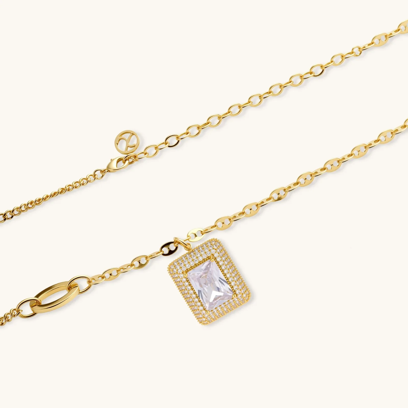 Emerald Cut Halo Set - Image 3