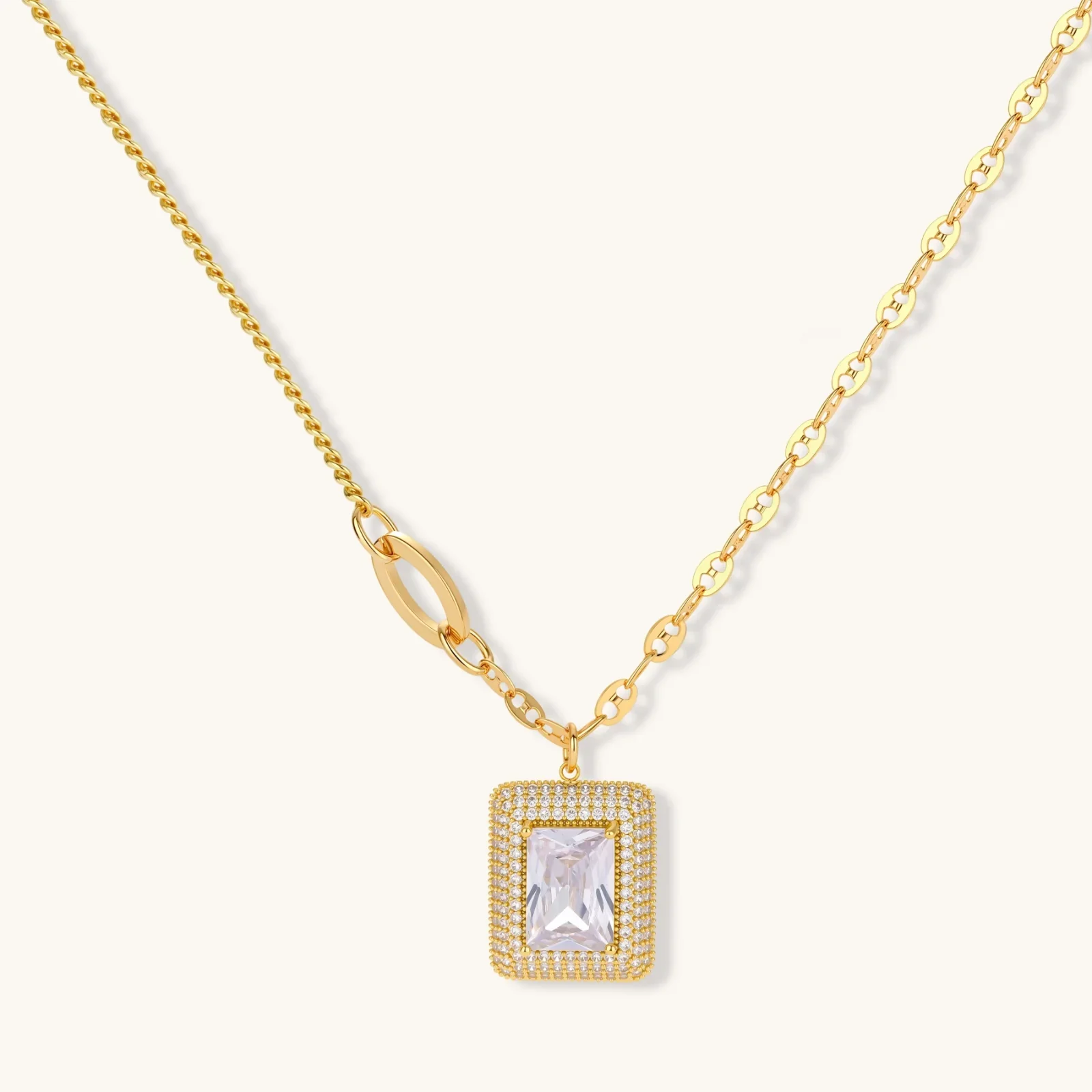 Emerald Cut Halo Set - Image 6