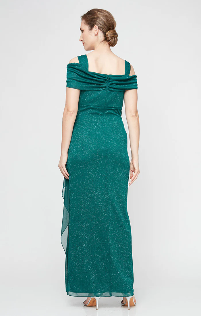 Hannah Glitter Mesh Gown - Image 14