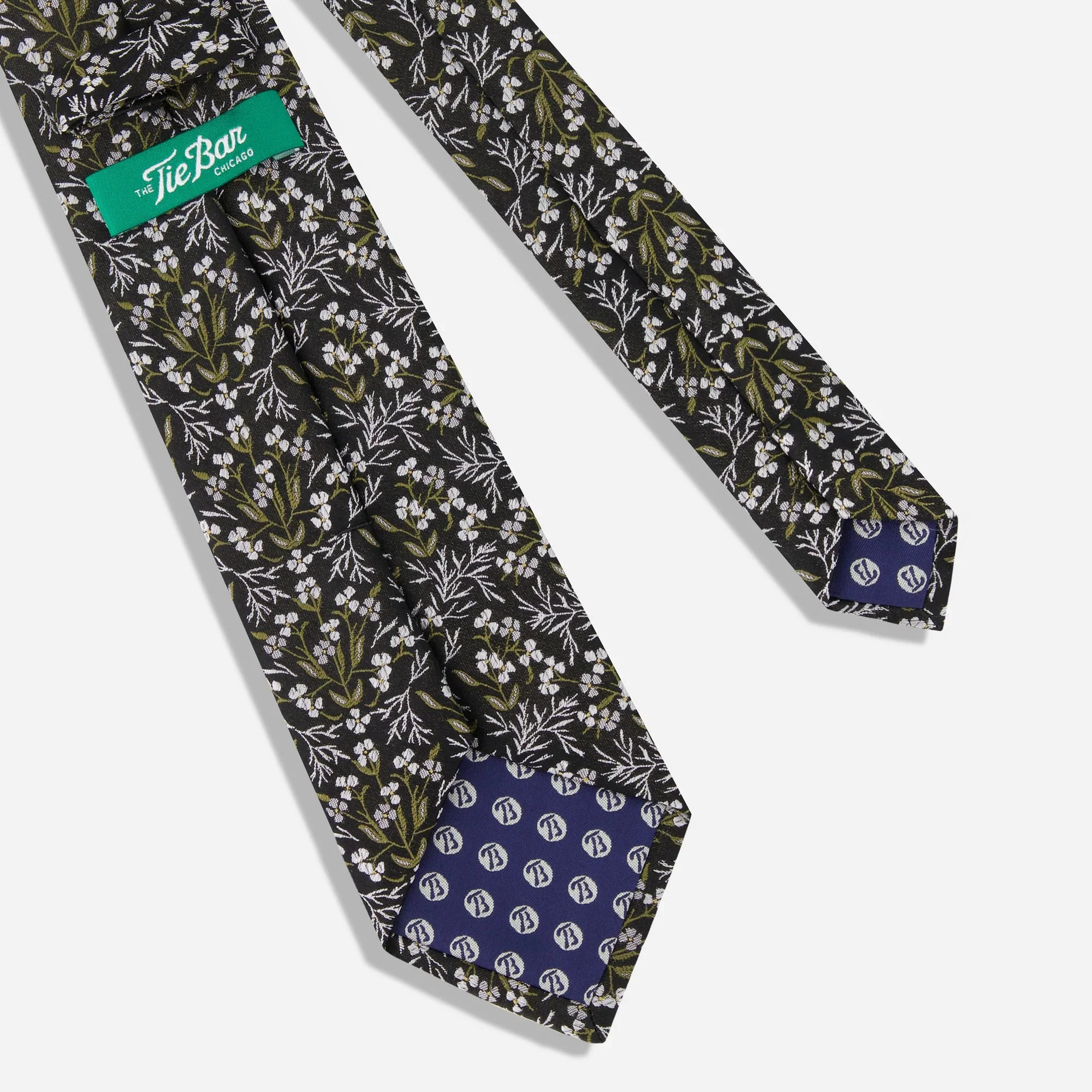 Kelly Ventura x The Tie Bar Primrose Black Tie - Image 3