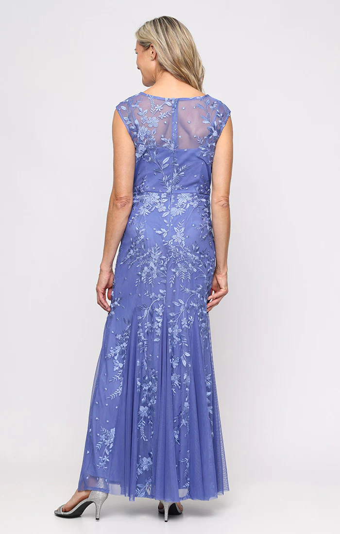 Regular - Kelsey Embroidered Godet Detail Dress - Image 3