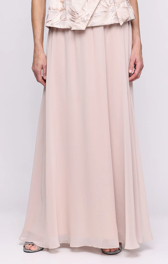 Long Chiffon Full Skirt