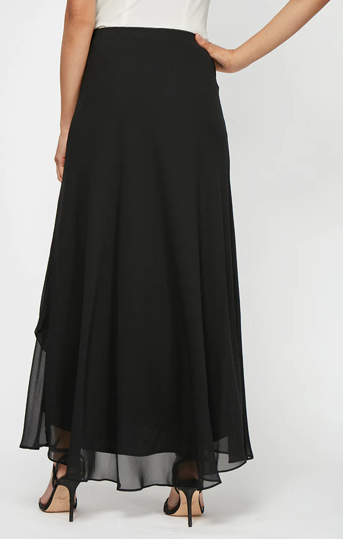 Chiffon Tulip-Hem Long Skirt - Image 2