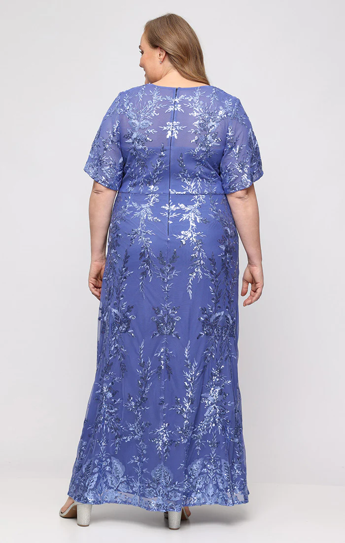 Plus - Ella Sequin Gown - Image 3