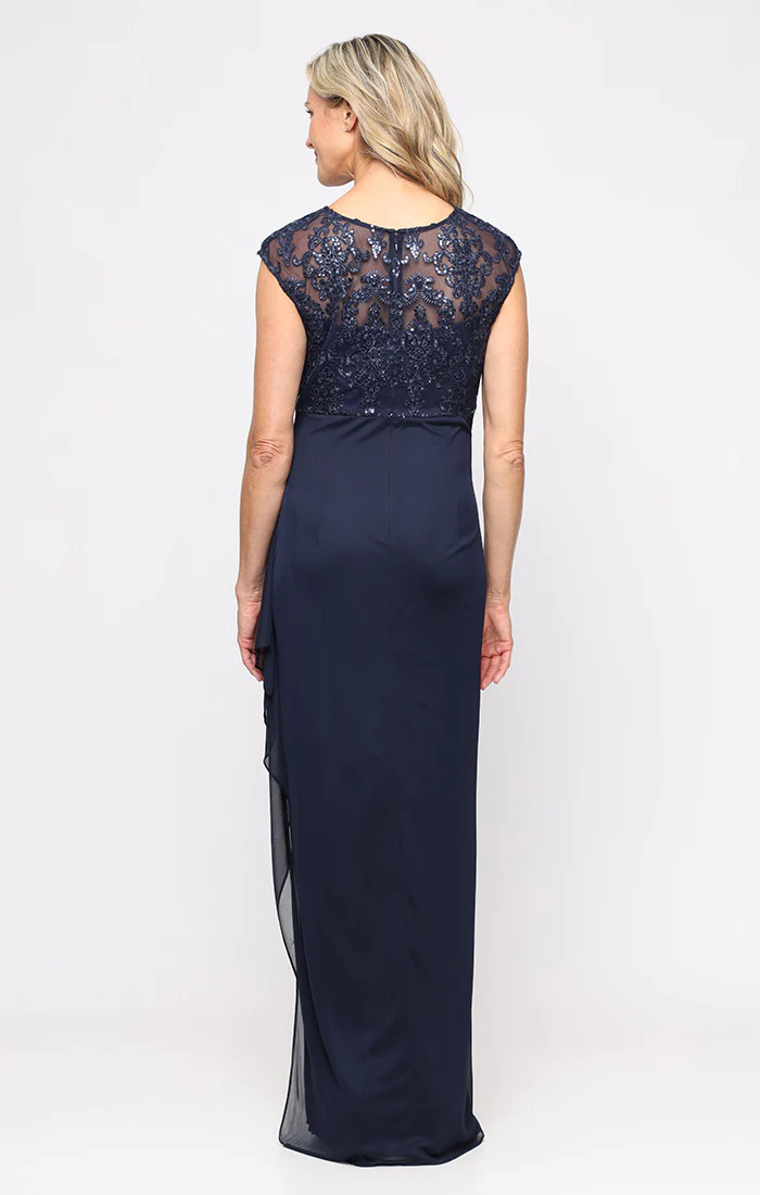 Regular - Empire Waist Dress with Sweetheart Neckline - Image 3
