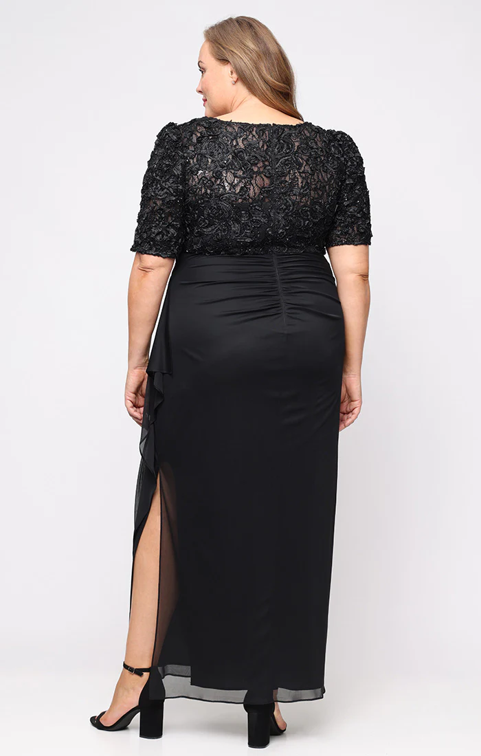 Plus Rebecca Puff Sleeve Detail Dress - Image 5