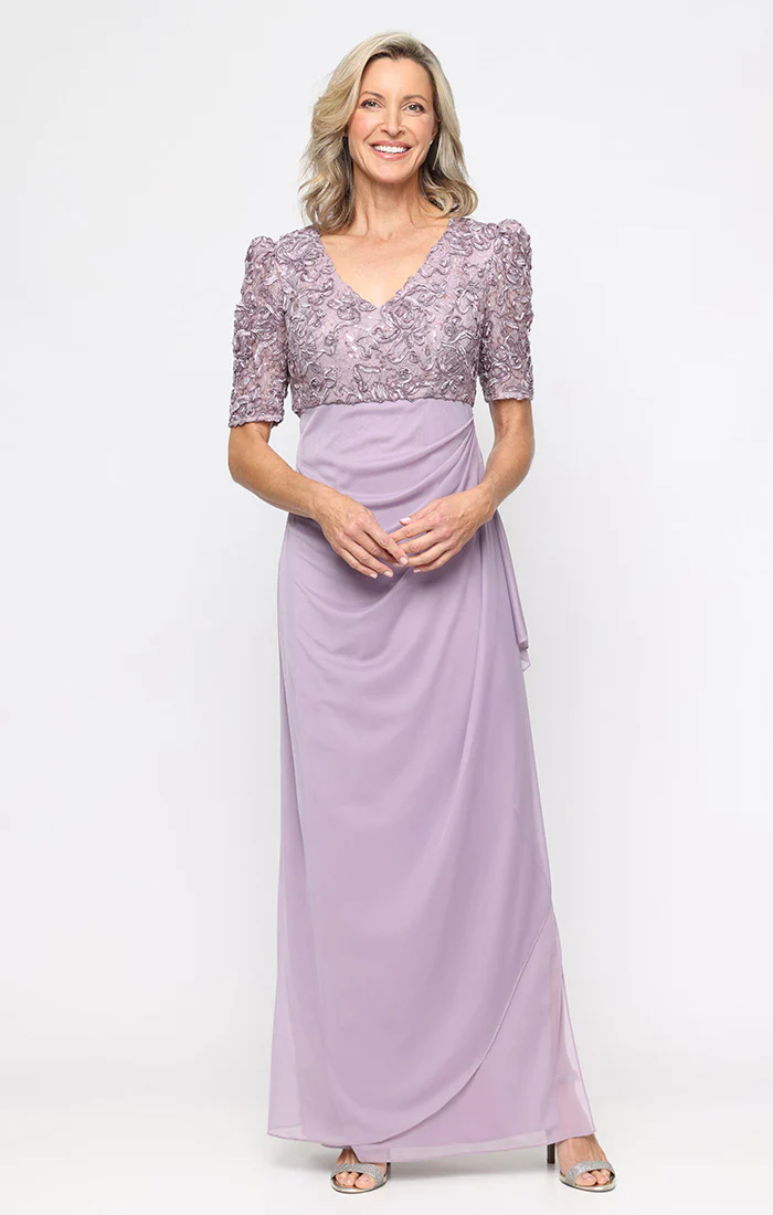 Rebecca Puff Sleeve Detail Dress - Image 25