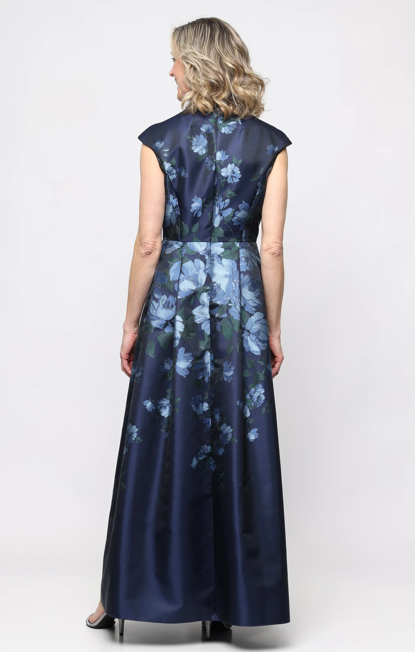 Josephine Floral Jacquard Gown - Image 4