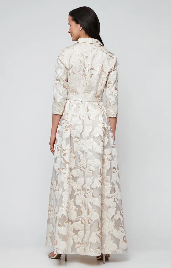 Maeve Button-Front Ballgown - Image 3