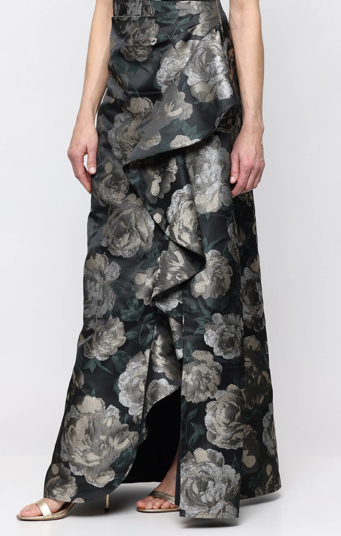 Veronica Strapless Dress with Shawl - Image 2