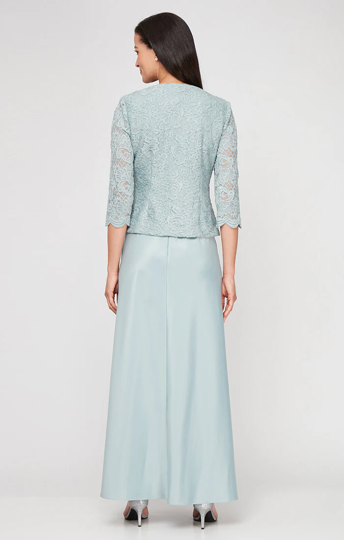 Petite Bethany Glitter Lace Jacket Dress - Image 19