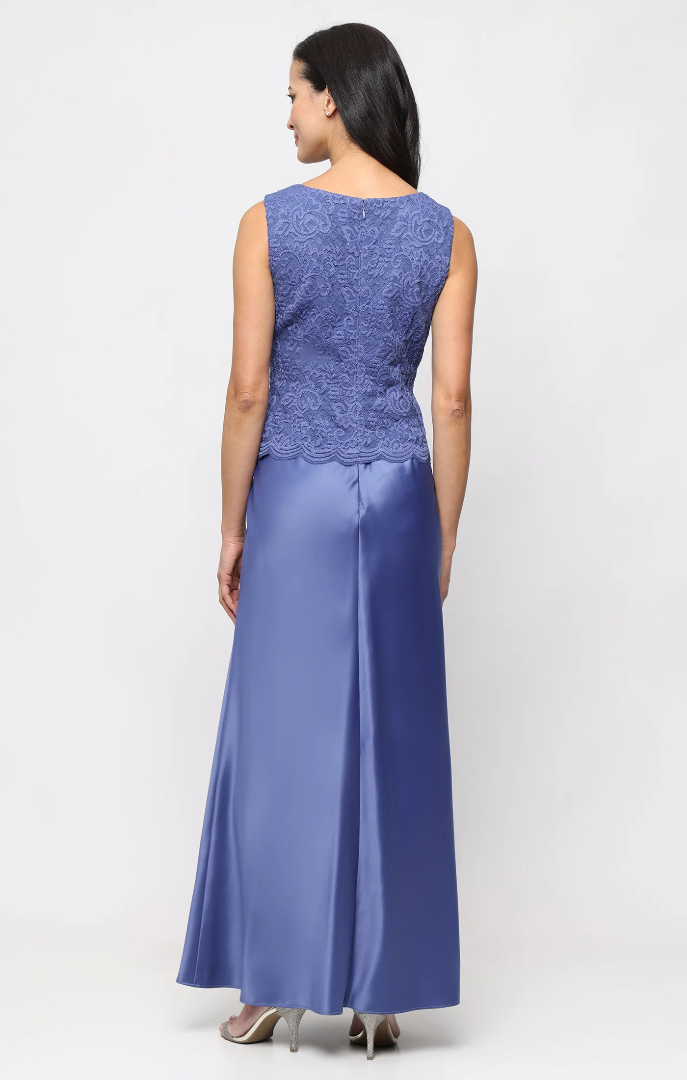 Bethany Glitter Lace Jacket Dress - Image 5