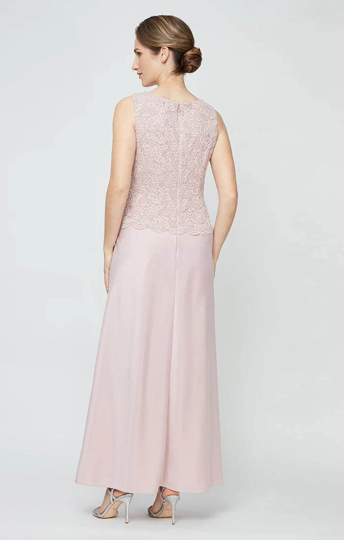 Bethany Glitter Lace Jacket Dress - Image 12