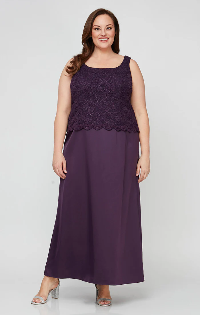 Plus Bethany Glitter Lace Jacket Dress - Image 10