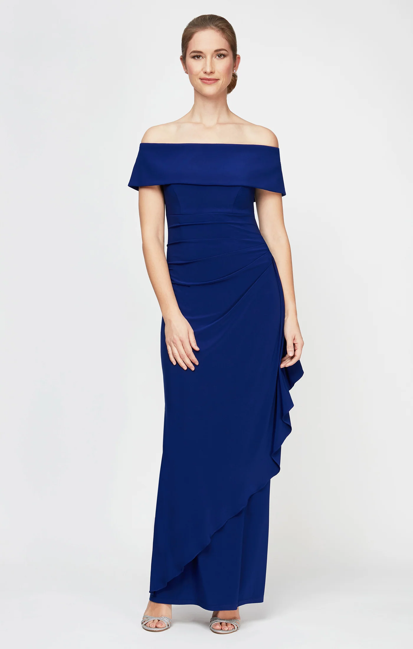 Marion Off the Shoulder Matte Jersey Dress