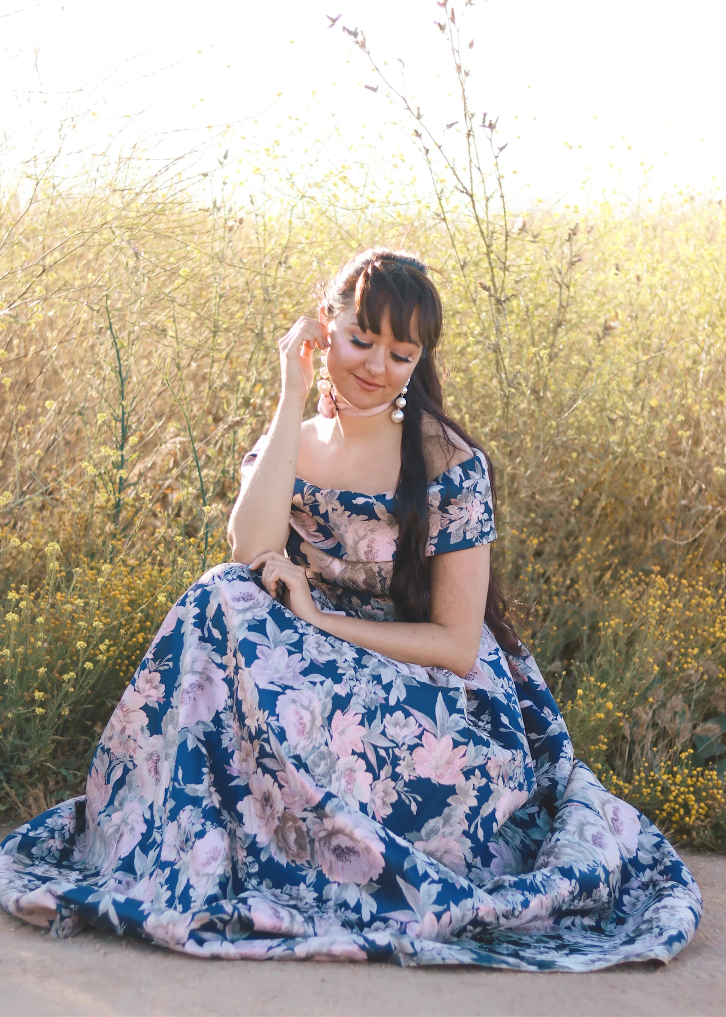 Regular - Serena Floral Ballgown - Image 5