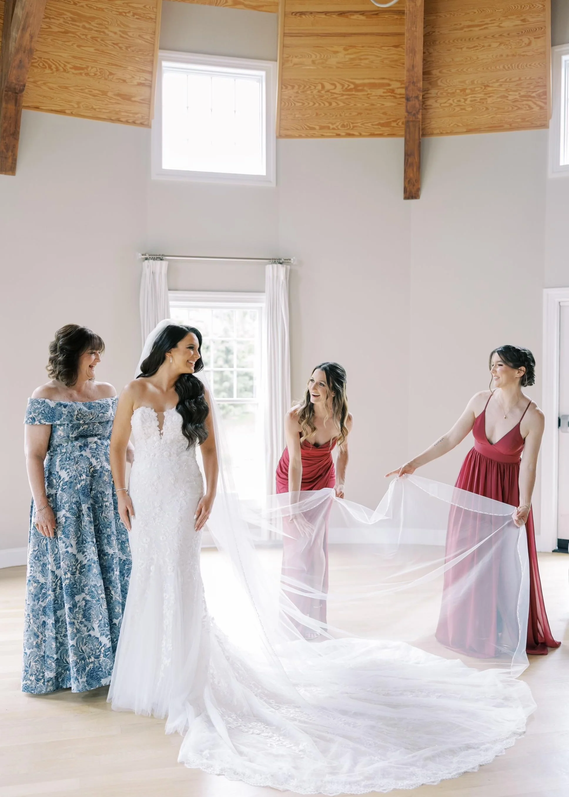 Plus Melanie Off-The-Shoulder Ballgown - Image 9