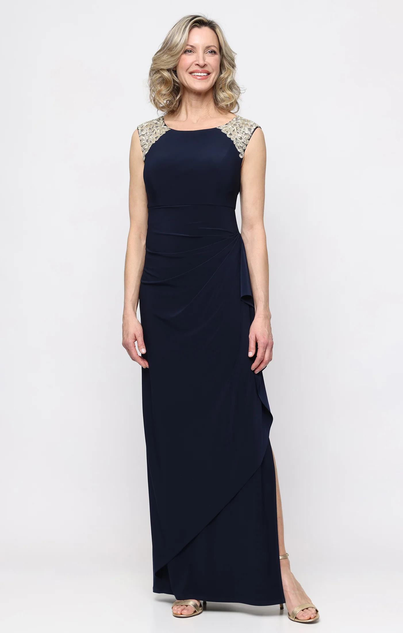 Petite Rayna Sleeveless Matte Jersey Dress