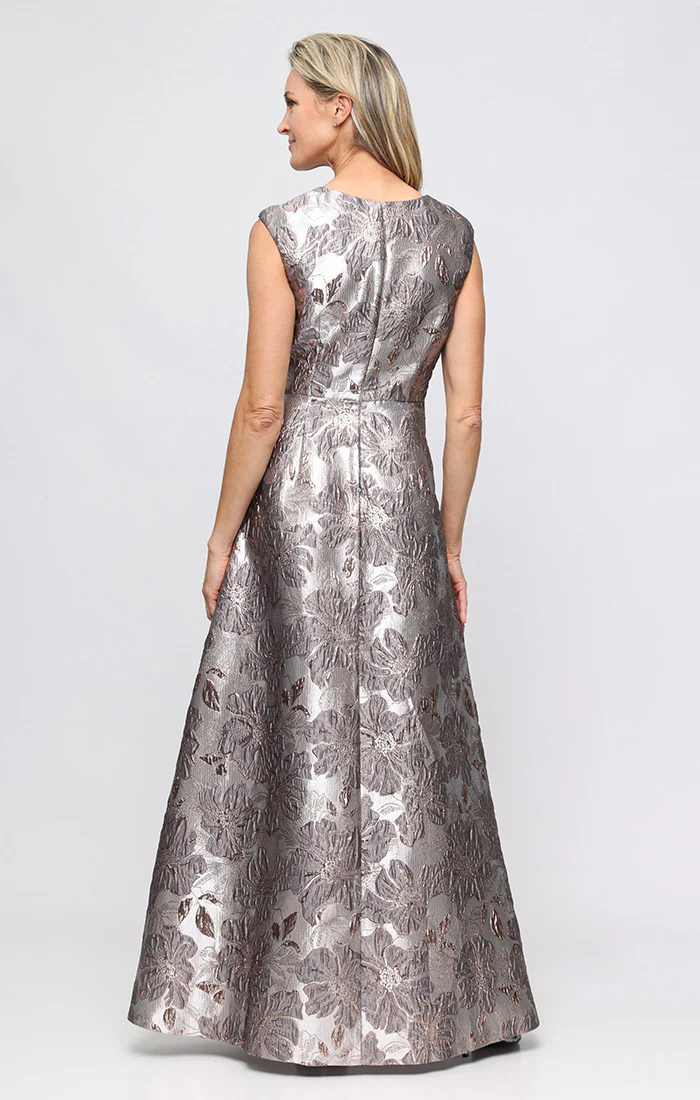 Regular - Long Sweetheart Neckline Dress - Image 3