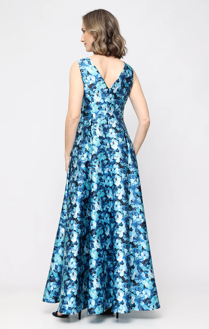 Regular - Floral Mikado Gown - Image 3