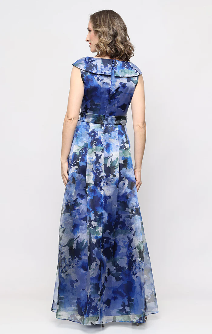 Stacey Floral Organza Gown - Image 3
