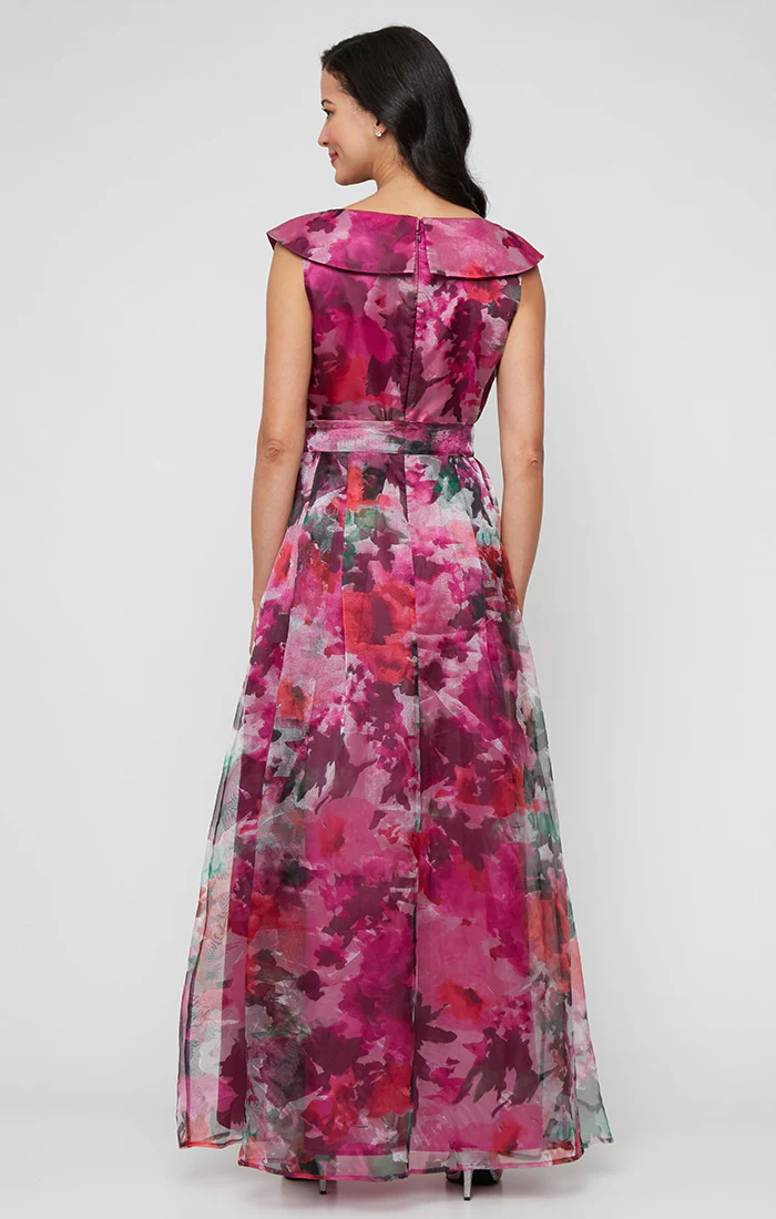 Stacey Floral Organza Gown - Image 6