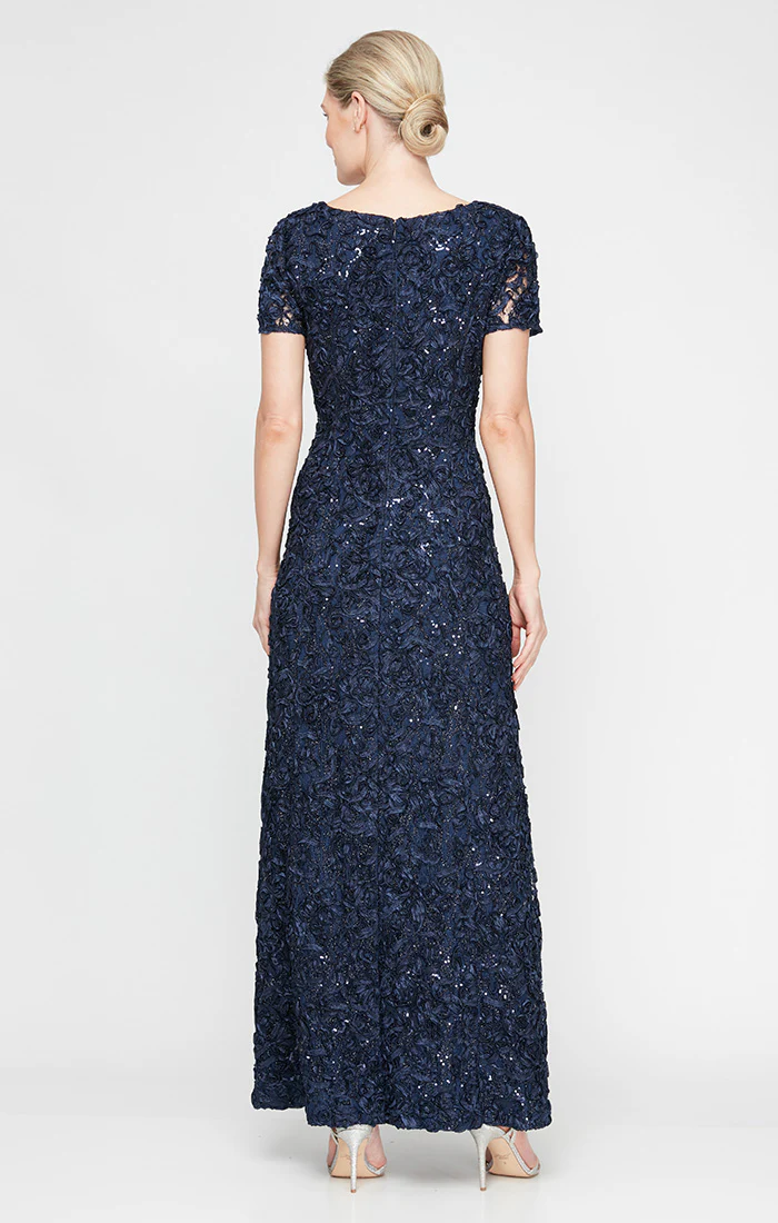 Tiffany Soutache Sequin Lace Dress - Image 2