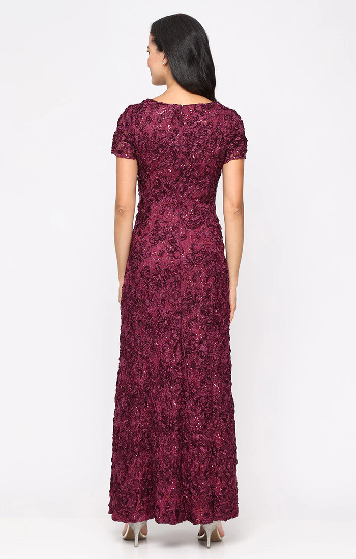 Tiffany Soutache Sequin Lace Dress - Image 4