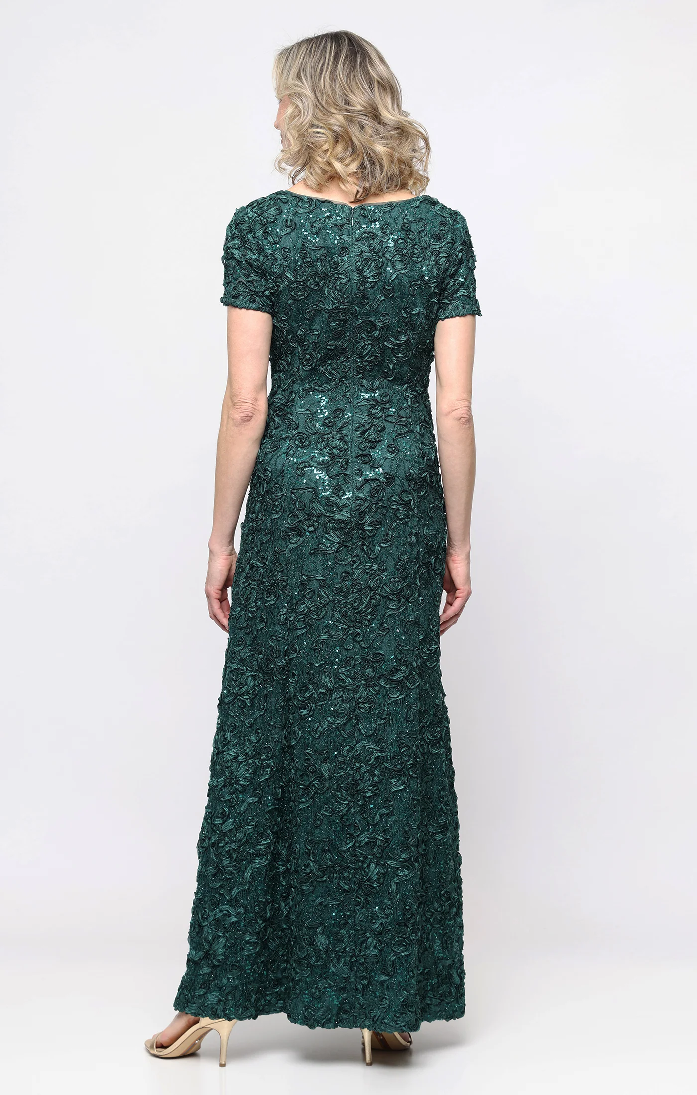Tiffany Soutache Sequin Lace Dress - Image 6