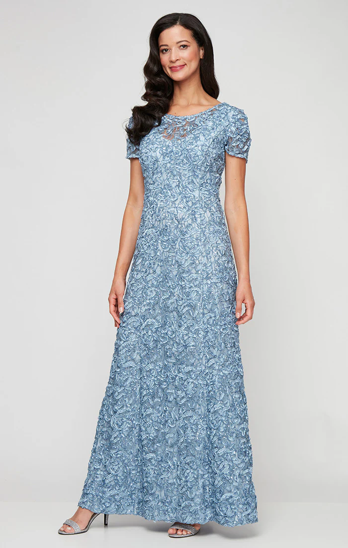 Tiffany Soutache Sequin Lace Dress - Image 9