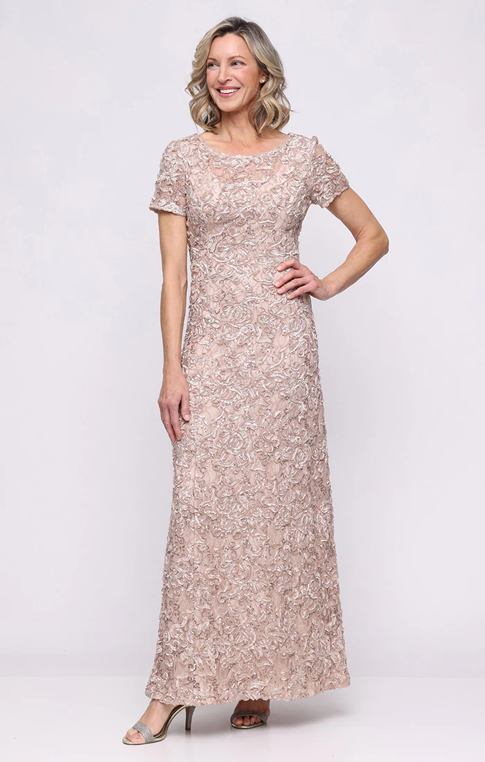 Tiffany Soutache Sequin Lace Dress - Image 10
