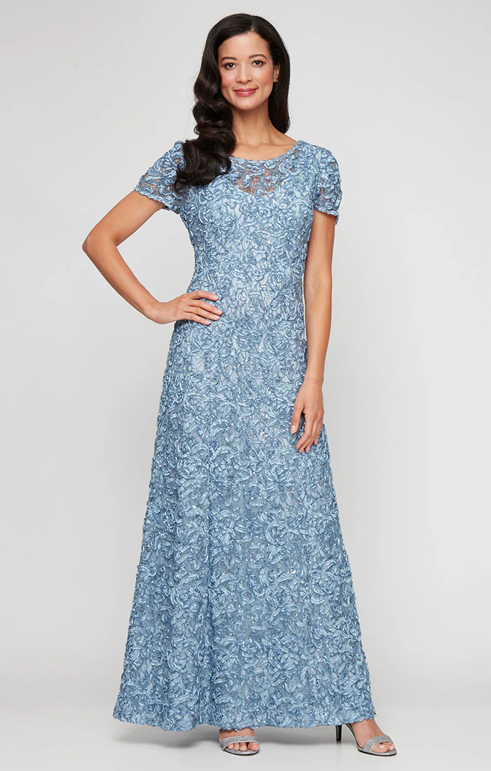 Tiffany Soutache Sequin Lace Dress - Image 12