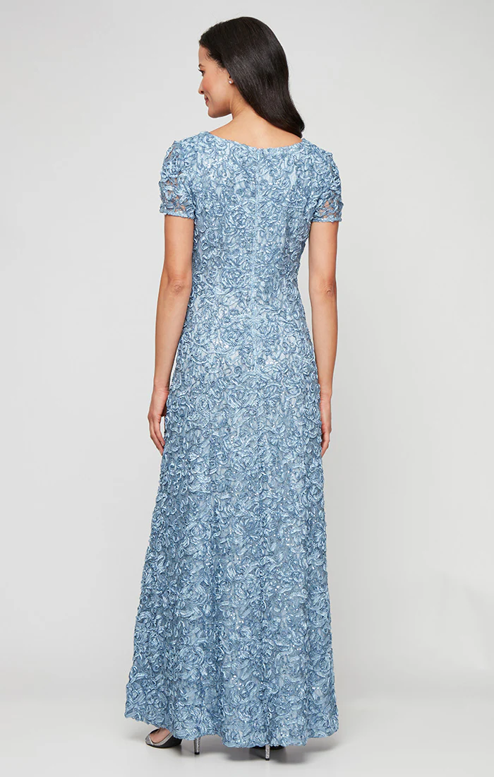 Tiffany Soutache Sequin Lace Dress - Image 13
