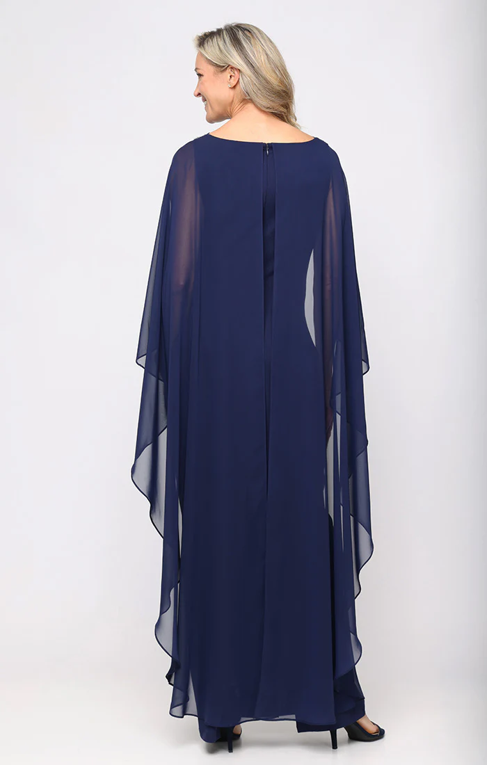 Regular - Sabrina Crepe Column Gown - Image 3